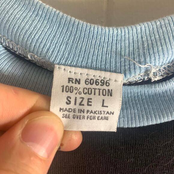 1981 LED ZEPPELIN Houses Of The Holy double sided raglan 3/4 sleeve tee shirt L - Picture 5 of 8